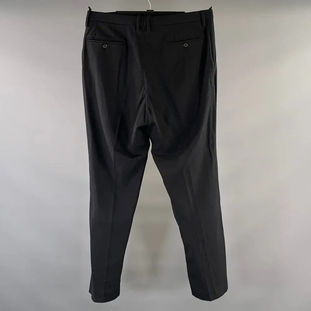 GUCCI Size 36 Black Wool Blend Dress Pants